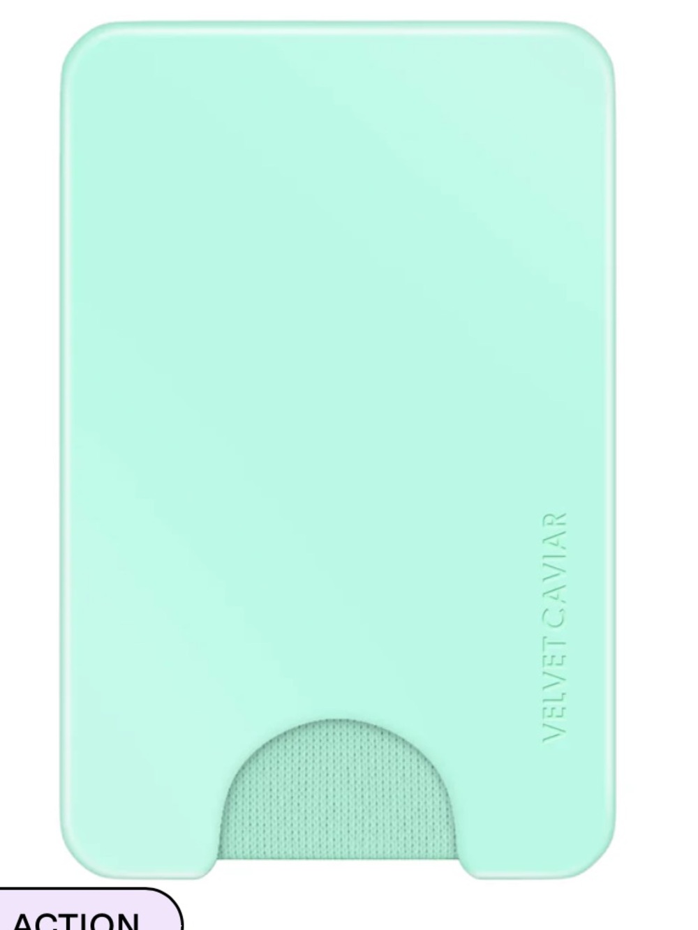 Mint Jelly MagSafe Wallet